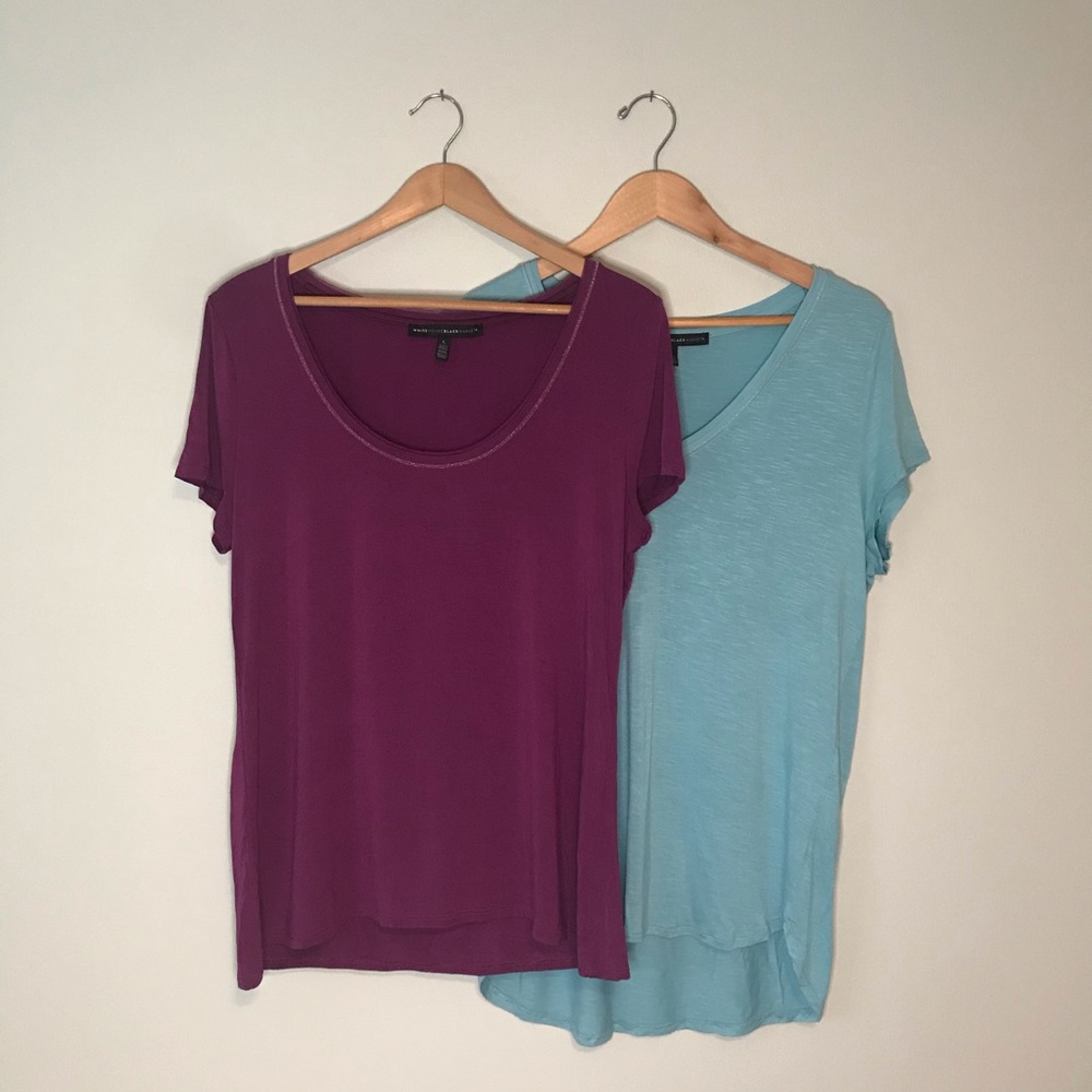 White House | Black Market tees pair with metallic